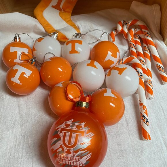 Other - UT Tennessee Christmas ornaments and stocking